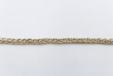 9ct Gold Handmade Wheatsheaf Bracelet 9B9067