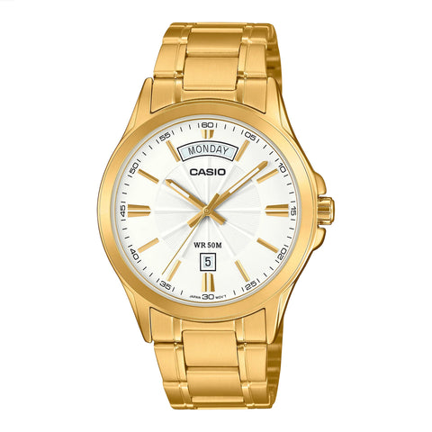 Casio Mens Classic Gold Tone Watch - MTP1381GD-7A