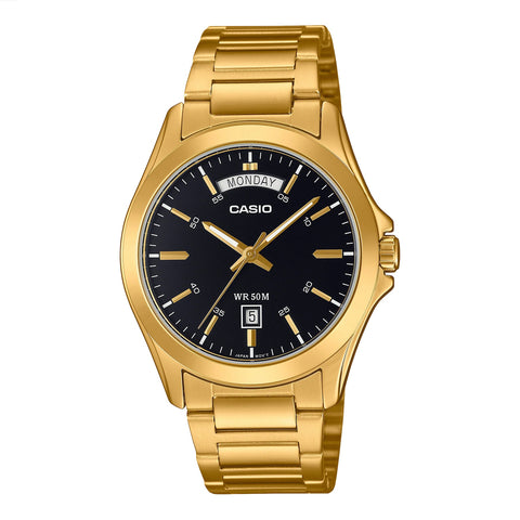 Casio Mens Classic Gold Tone Watch - MTP1370G-1A