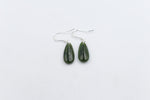 NZ Greenstone Drop Earrings