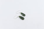 NZ Greenstone Drop Earrings