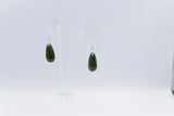 NZ Greenstone Drop Earrings