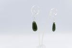 NZ Greenstone Drop Earrings