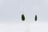 NZ Greenstone Drop Earrings