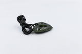 New Zealand Greenstone Cross Heart