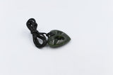 New Zealand Greenstone Cross Heart