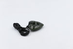 New Zealand Greenstone Cross Heart