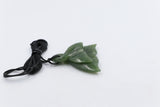 New Zealand Greenstone Double Whale tail