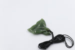 New Zealand Greenstone Double Whale tail