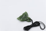 New Zealand Greenstone Double Whale tail