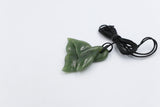 New Zealand Greenstone Double Whale tail