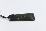 New Zealand Greenstone Toki with Mask
