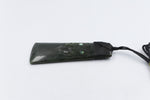 New Zealand Greenstone Toki with Mask
