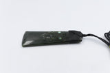 New Zealand Greenstone Toki with Mask