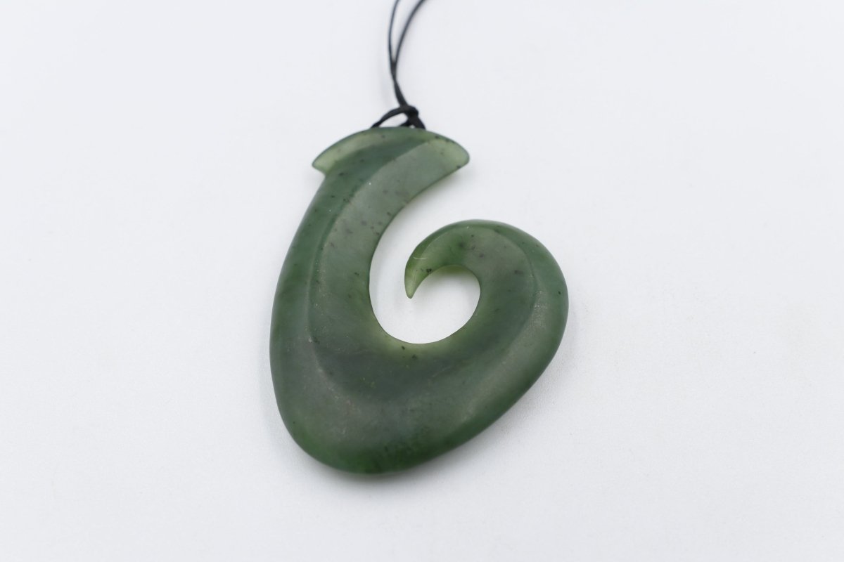 New Zealand Greenstone Fish Hook PT2