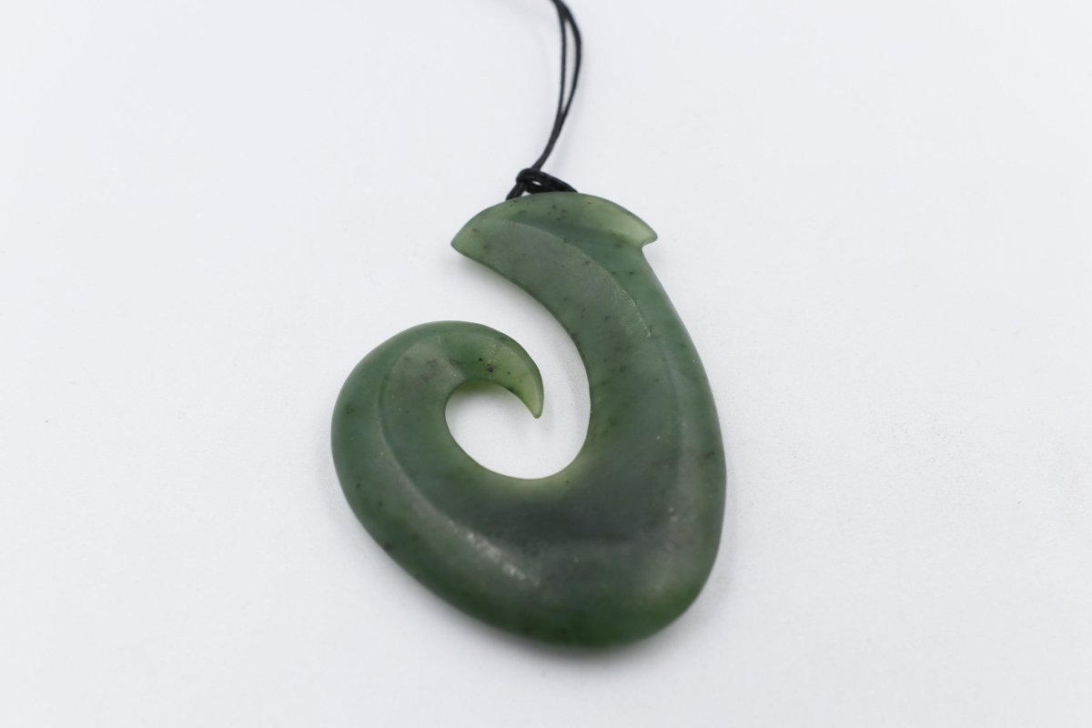 New Zealand Greenstone Fish Hook PT2