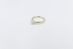 9ct Gold with White Gold Claws 0.53ct Solitaire Ring SYR2288