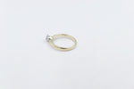 9ct Gold with White Gold Claws 0.53ct Solitaire Ring SYR2288