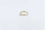 9ct Gold with White Gold Claws 0.43ct Solitaire Ring SYR8151