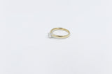 9ct Gold with White Gold Claws 0.43ct Solitaire Ring SYR8151