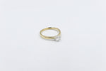 9ct Gold with White Gold Claws 0.43ct Solitaire Ring SYR8151
