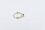 9ct Gold with White Gold Claws 0.43ct Solitaire Ring SYR8151