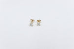 9ct Gold Set Lab Diamond Stud Earrings TDW 0.75ct SYE996