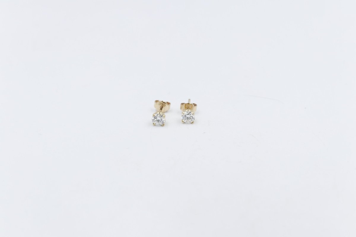 9ct Gold Set Lab Diamond Stud Earrings TDW 1.14ct SYE997