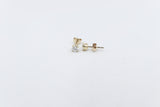 9ct Gold Set Lab Diamond Stud Earrings TDW 0.75ct SYE996