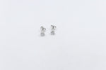 9ct White Gold Set Lab Diamond Stud Earrings TDW 0.50ct SYE995
