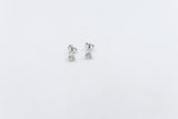 9ct White Gold Set Lab Diamond Stud Earrings TDW 0.50ct SYE995