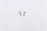 9ct White Gold Set Lab Diamond Stud Earrings TDW 0.50ct SYE995