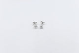 9ct White Gold Set Lab Diamond Stud Earrings TDW 0.50ct SYE995