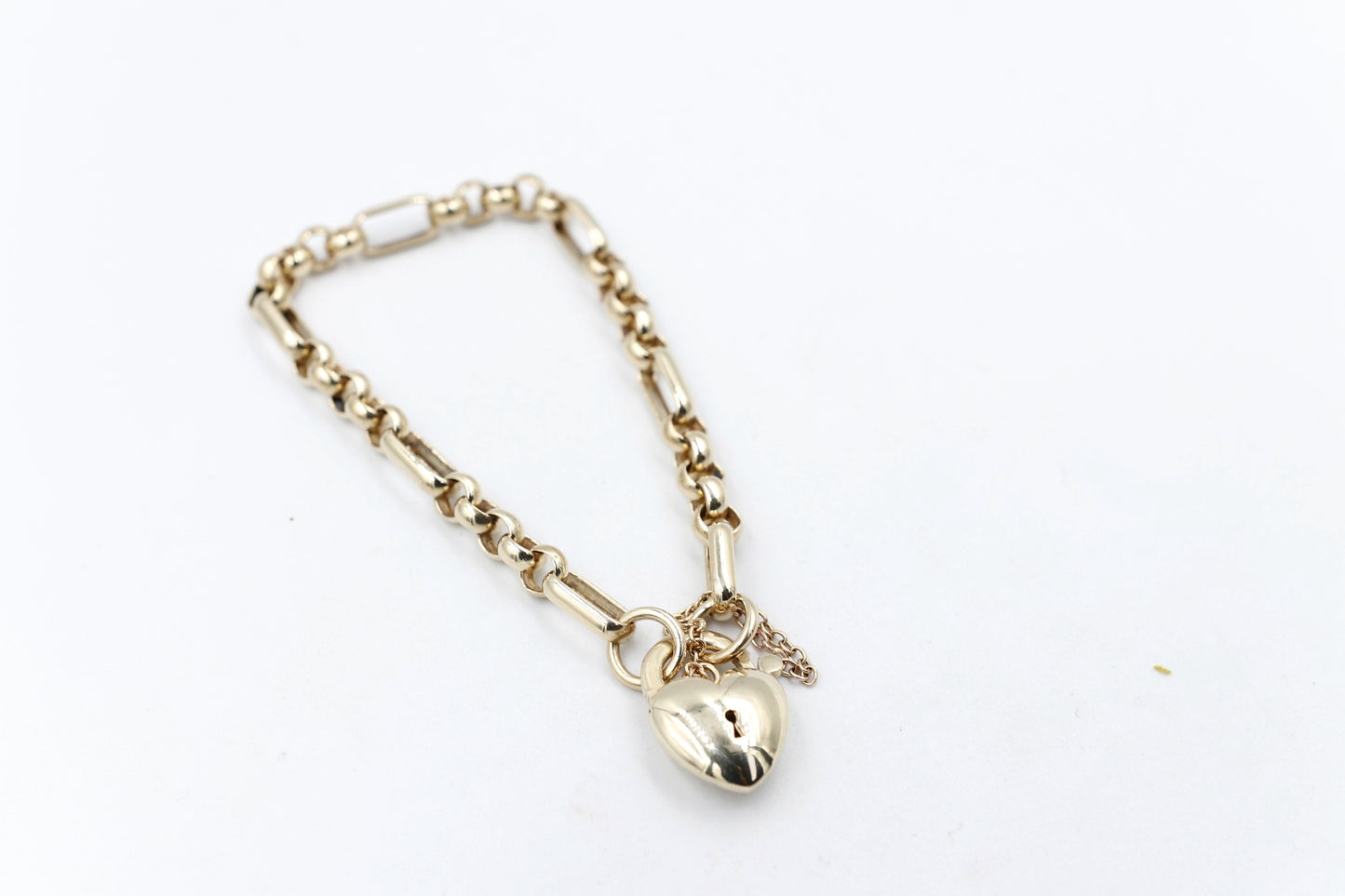 9ct Gold Bracelet Belcher bracelet REP1025