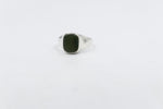 Stg Silver Ring with Onyx ring ALX139O