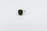 Stg Silver Ring with Onyx ring ALX139O