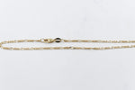 9ct Gold 3:1 figaro Link Anklet FIG31A