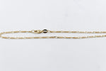 9ct Gold 3:1 figaro Link Anklet FIG31A