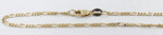 9ct Gold 3:1 figaro Link Anklet FIG31A