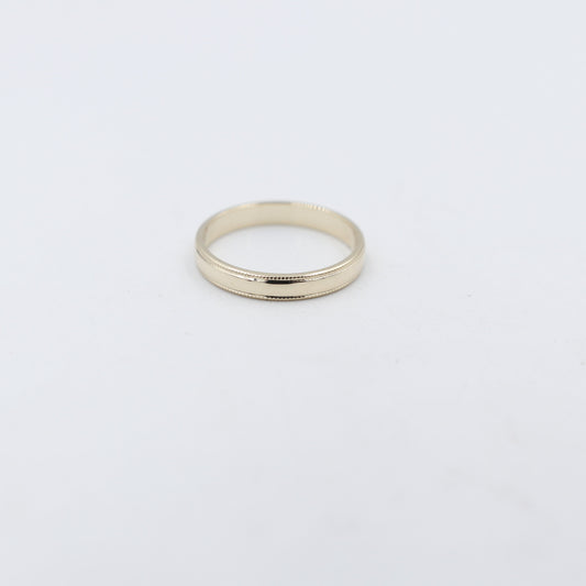 9ct Gold faceted Wedding Band HD3371/2.5