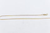 9ct Gold Wheatsheaf Link Anklet WHSH01A