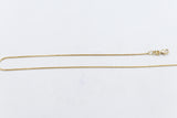 9ct Gold Wheatsheaf Link Anklet WHSH01A