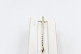 10K Gold Lab Diamond set Flex Bangle with clasp 0.80ct