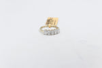 14ct Yellow Gold Lab Grown Oval Diamond 1ct TDW Ring