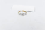 14ct Yellow Gold Lab Grown Oval Diamond 1ct TDW Ring