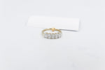 14ct Yellow Gold Lab Grown Oval Diamond 1ct TDW Ring