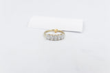 14ct Yellow Gold Lab Grown Oval Diamond 1ct TDW Ring