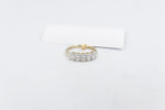 14ct Yellow Gold Lab Grown Oval Diamond 1ct TDW Ring