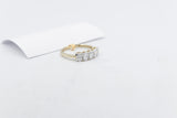 14ct Yellow Gold Lab Grown Oval Diamond 1ct TDW Ring
