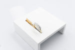 14ct Yellow Gold Lab Grown Oval Diamond 1ct TDW Ring